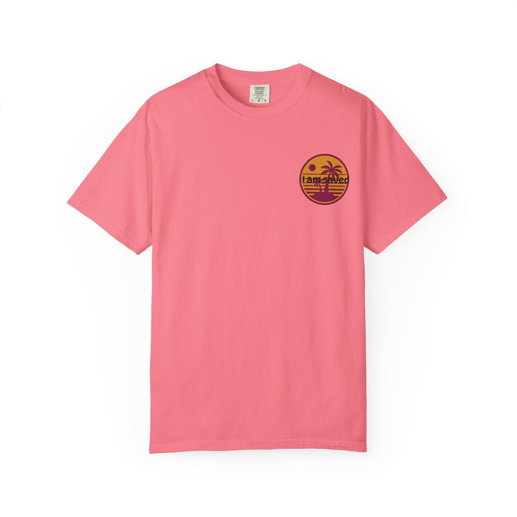 Sunset Palm Tree Unisex T-Shirt | Soft Beach Vibes | Perfect for Summer, Vacations, Gifts, Beach Days, Relaxation