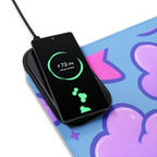 LED Gaming Mouse Pad, Wireless Charging