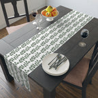 Leave Table Runner — Cotton/Poly Decorative Fall Runner