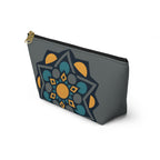 Bohemian Accessory Pouch - Mandala Design, Travel Makeup Bag, Small Organizer, Gift for Her, Cosmetic Bag, Ritual Supplies