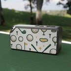 Golf-Themed Bluetooth Speaker, Portable Wireless Speaker, Gift for Golf Lovers, Music in the Park, Sports Speaker, Home Decor