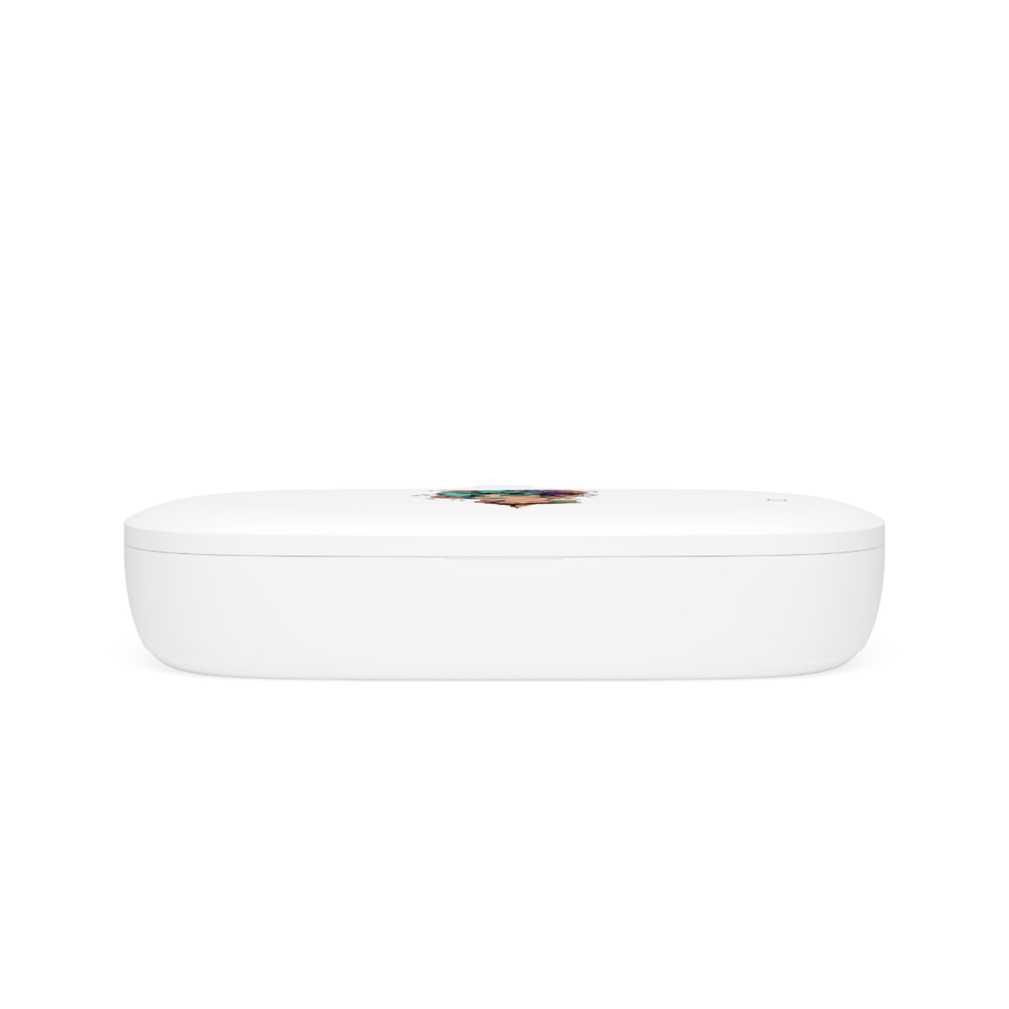 Chic UV Phone Sanitizer & Wireless Charger, Trendy Tech Accessory, Gift for Tech Lovers, Stylish Home Decor, Smartphone Cleaning Pad