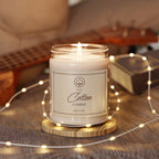 Cotton Scented Soy Candle - 9oz Clean Freshness for Home & Gifts