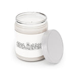 Scented Soy Candles with White Lid, 9oz