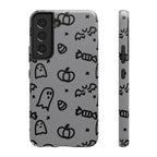 Phone Case Halloween Cute Impact-Resistant- Samsung