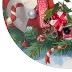Christmas Tree Skirt - Candy Peppermint Design