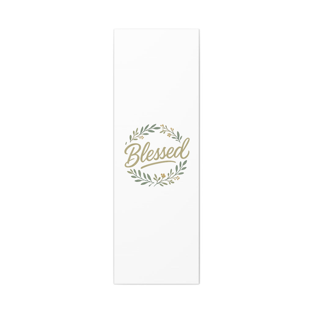 Blessed Wreath Matte Canvas Wall Art (Stretched 1.25")