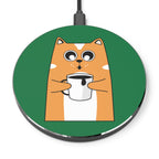 Cute Cat Wireless Charger - Fast Charging Station, Desk Decor, Cat Lover Gift, Pet Supplies, Home Office Essentials