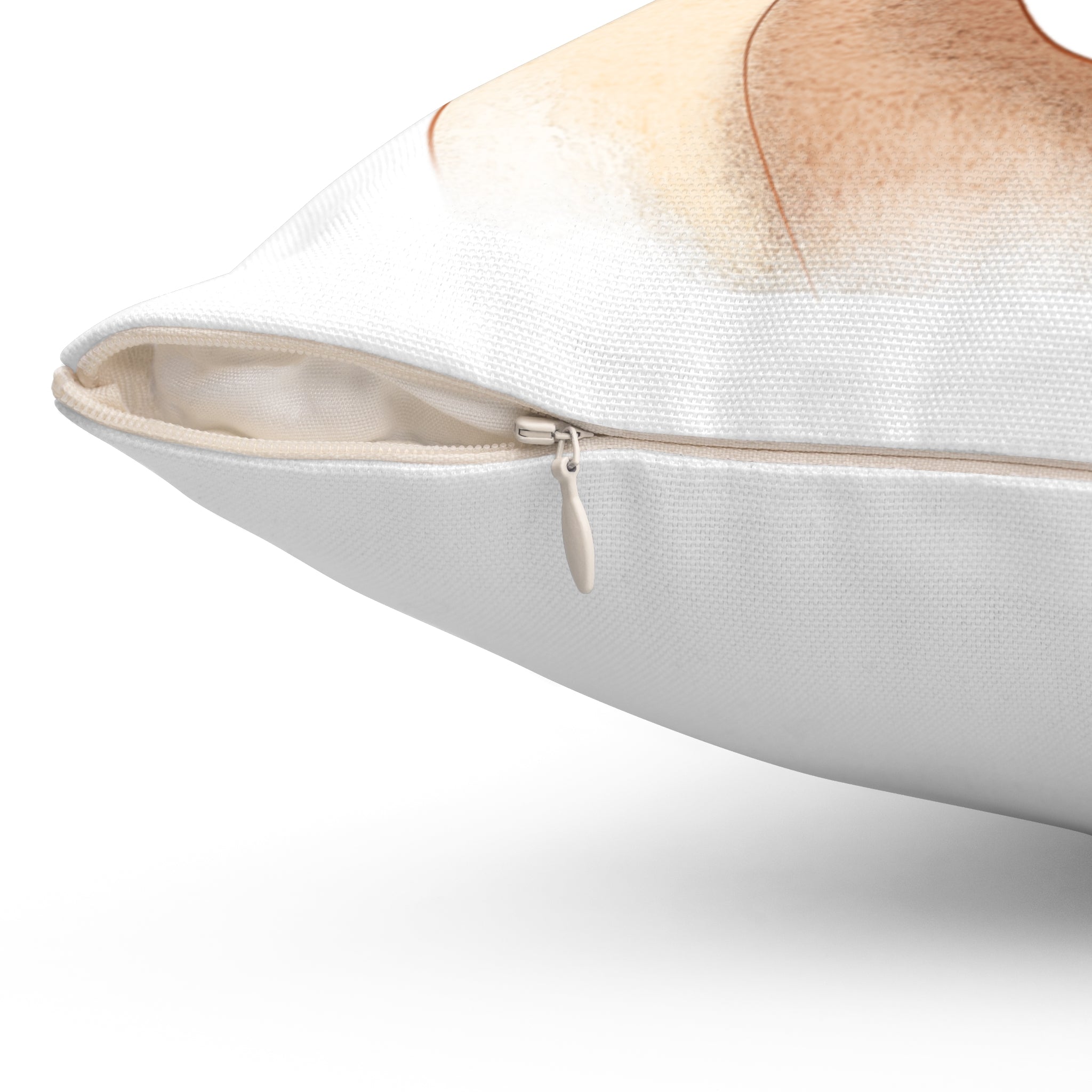 Watercolor Reindeer Pillow — Festive Deer Throw Pillow with String Lights