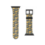 Stylish Floral Watch Band, Unique Watch Strap, Apple Watch Band, Boho Chic Accessories, Gift for Her