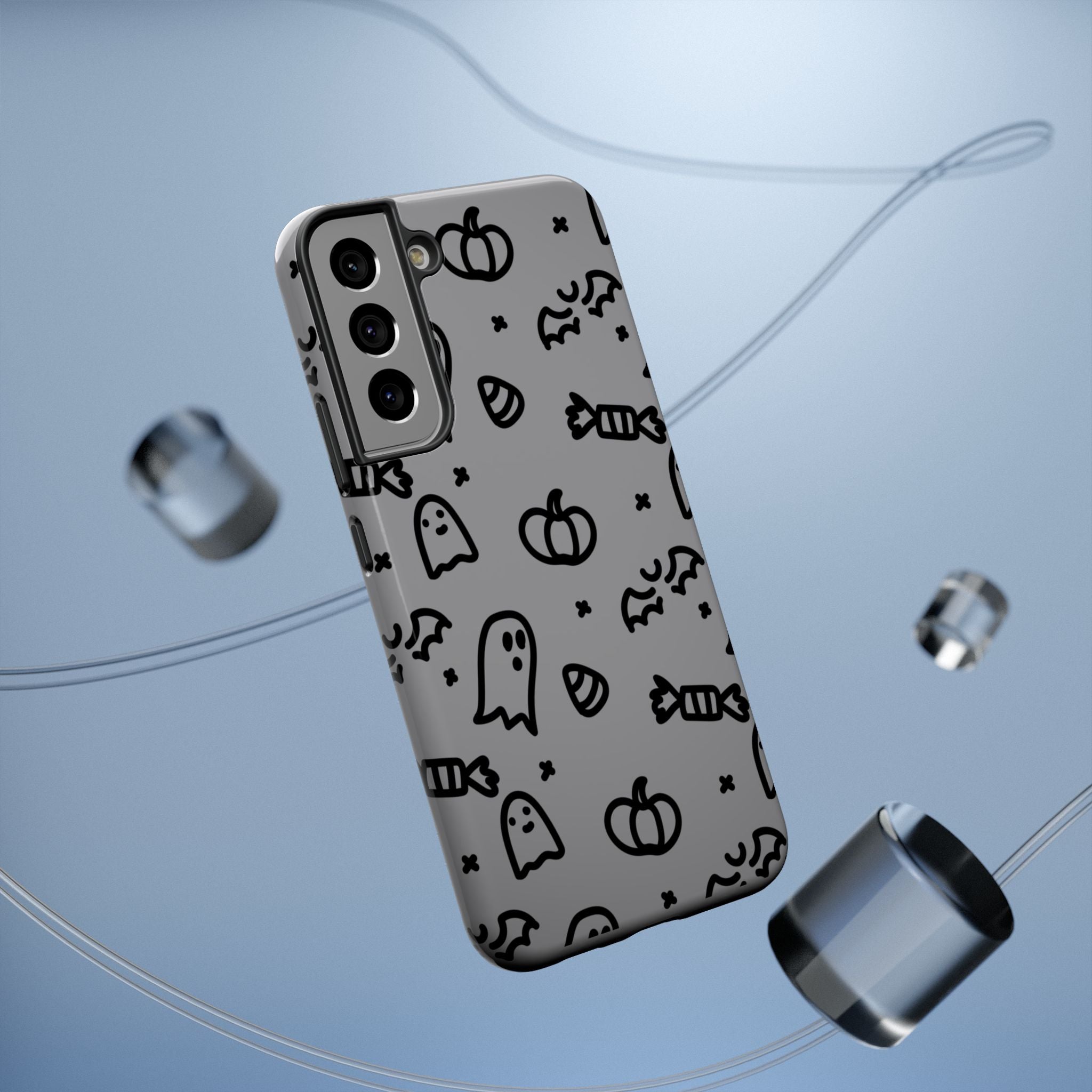 Phone Case Halloween Cute Impact-Resistant- Samsung
