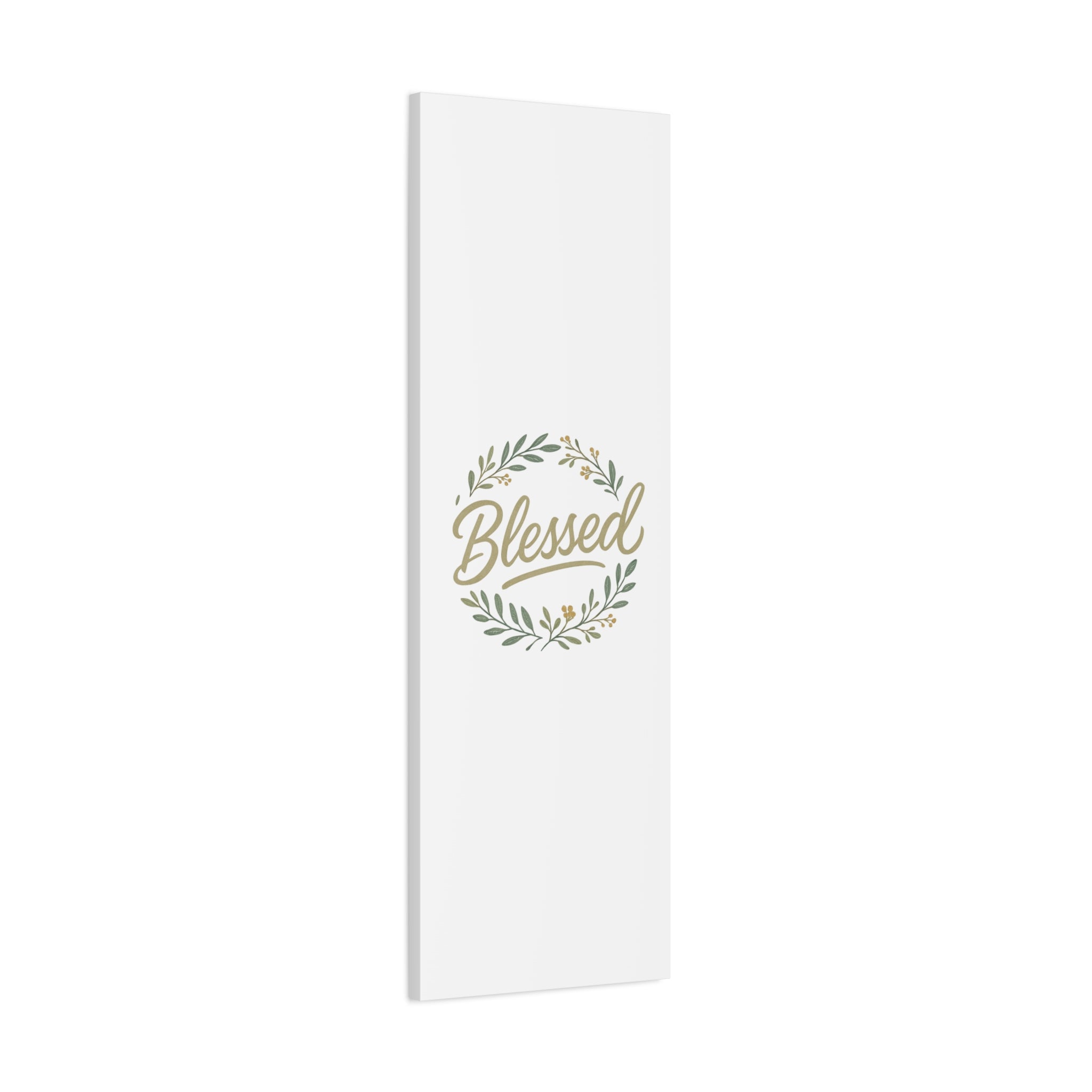 Blessed Wreath Matte Canvas Wall Art (Stretched 1.25")