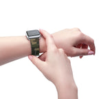 Camo Watch Band, Military Style Wristband, Durable Accessory, Perfect for Active Lifestyle, Gift for Gadget Lovers