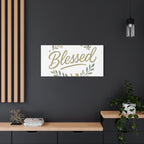 Blessed Wreath Matte Canvas Wall Art (Stretched 1.25")