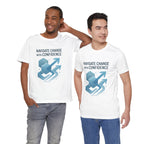 Navigate Change With Confidence T-Shirt — Motivational Graphic Tee for Professionals