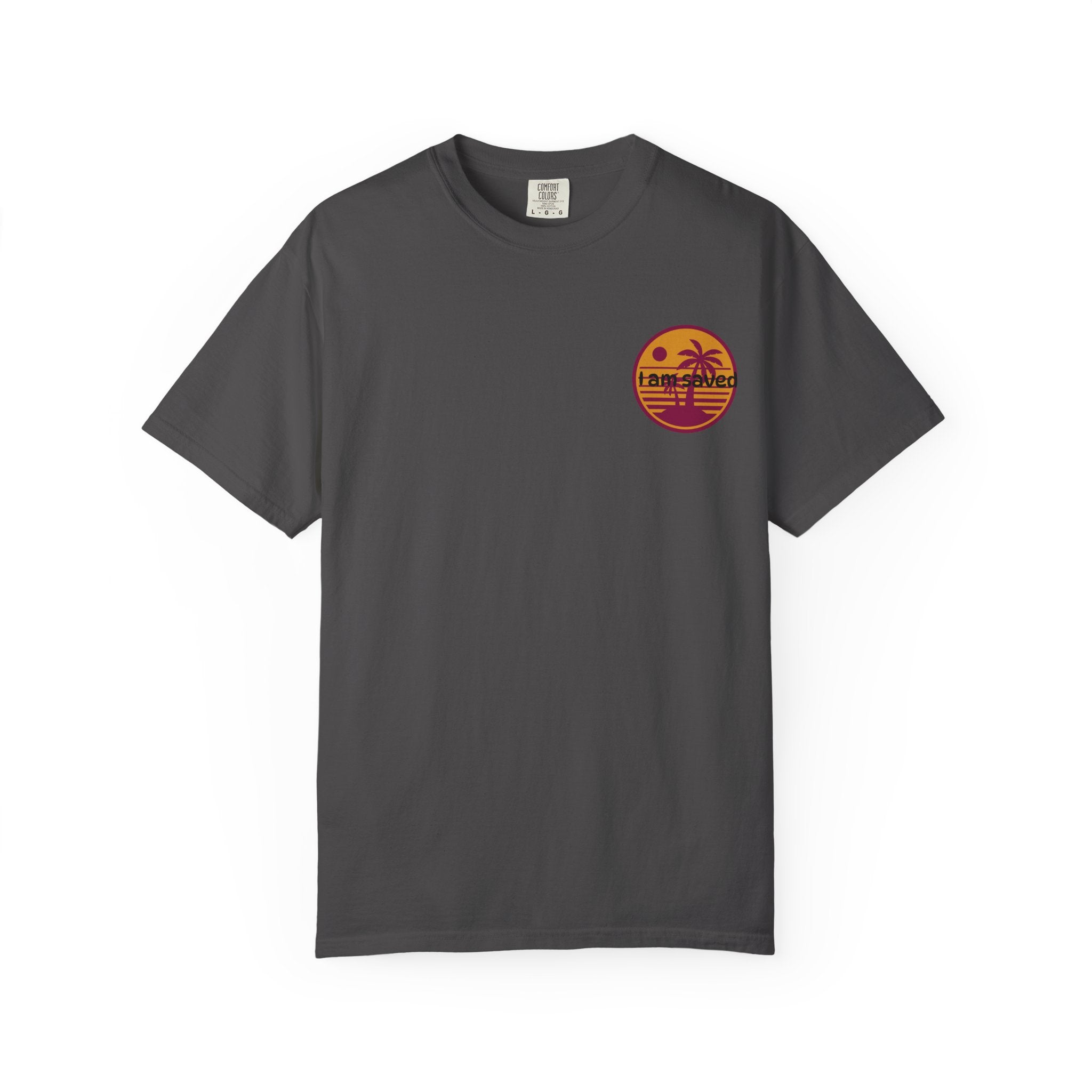 Sunset Palm Tree Unisex T-Shirt | Soft Beach Vibes | Perfect for Summer, Vacations, Gifts, Beach Days, Relaxation