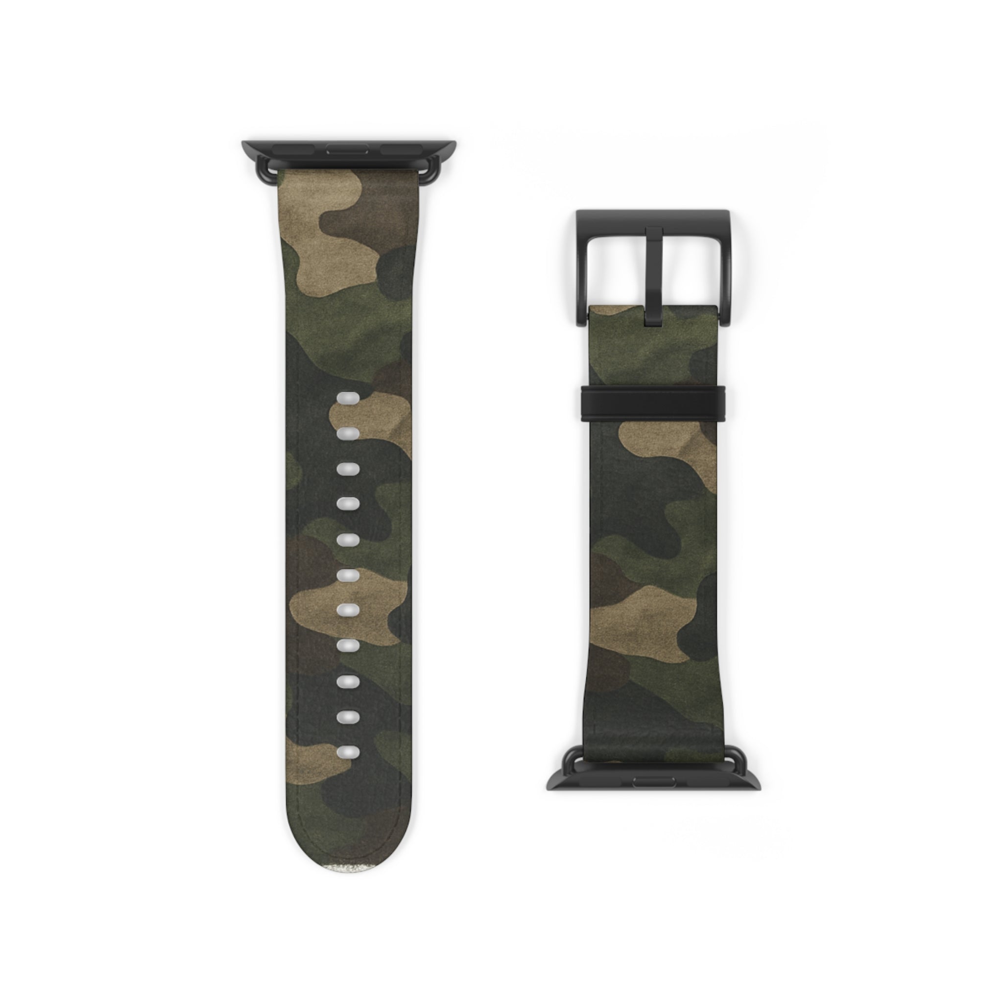 Camo Watch Band, Military Style Wristband, Durable Accessory, Perfect for Active Lifestyle, Gift for Gadget Lovers