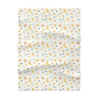 Cozy Fleece Baby Blanket - Starry Night Pattern, Soft Baby Shower Gift, Nursery Decor, Toddler Comfort, Infant Sleep Blanket