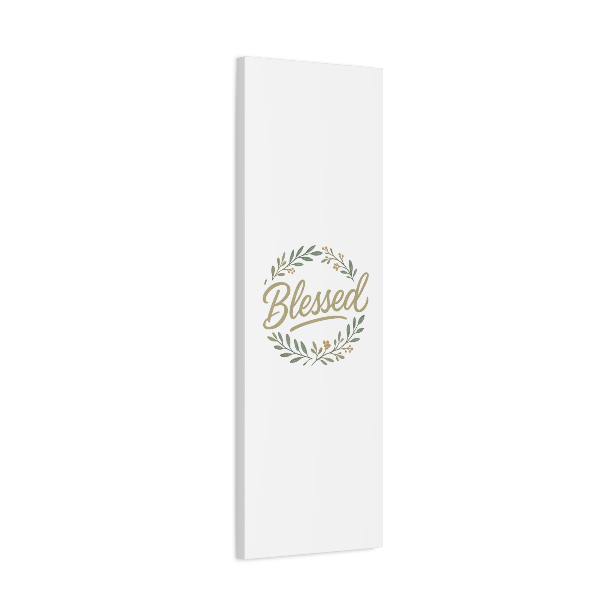 Blessed Wreath Matte Canvas Wall Art (Stretched 1.25")