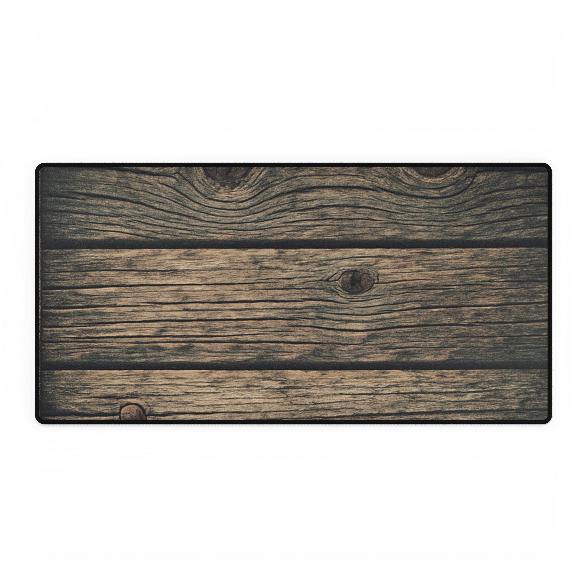 Rustic Wood or Sleek Black Desk Mats | Office Decor, Workspace Essentials, Home Office Gift, Modern Minimalist, Stylish Desk Accessories
