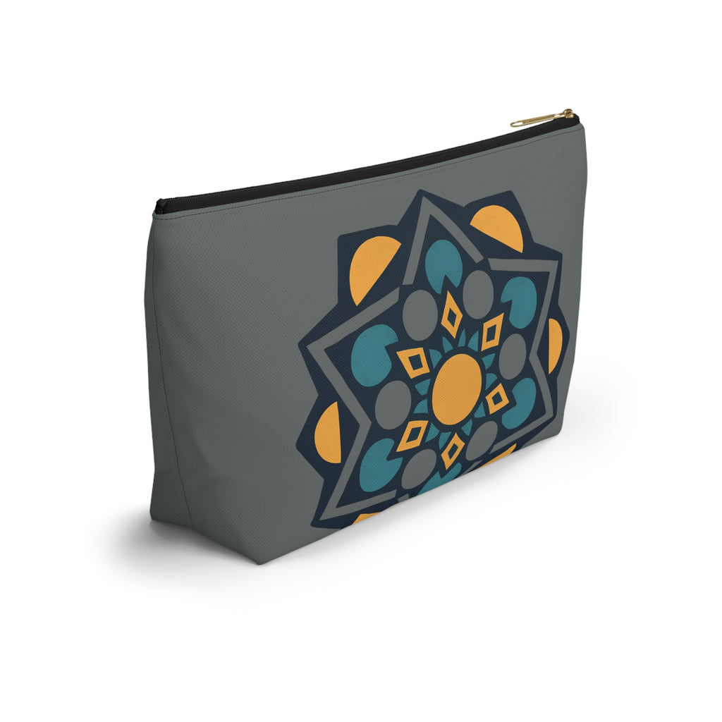 Bohemian Accessory Pouch - Mandala Design, Travel Makeup Bag, Small Organizer, Gift for Her, Cosmetic Bag, Ritual Supplies