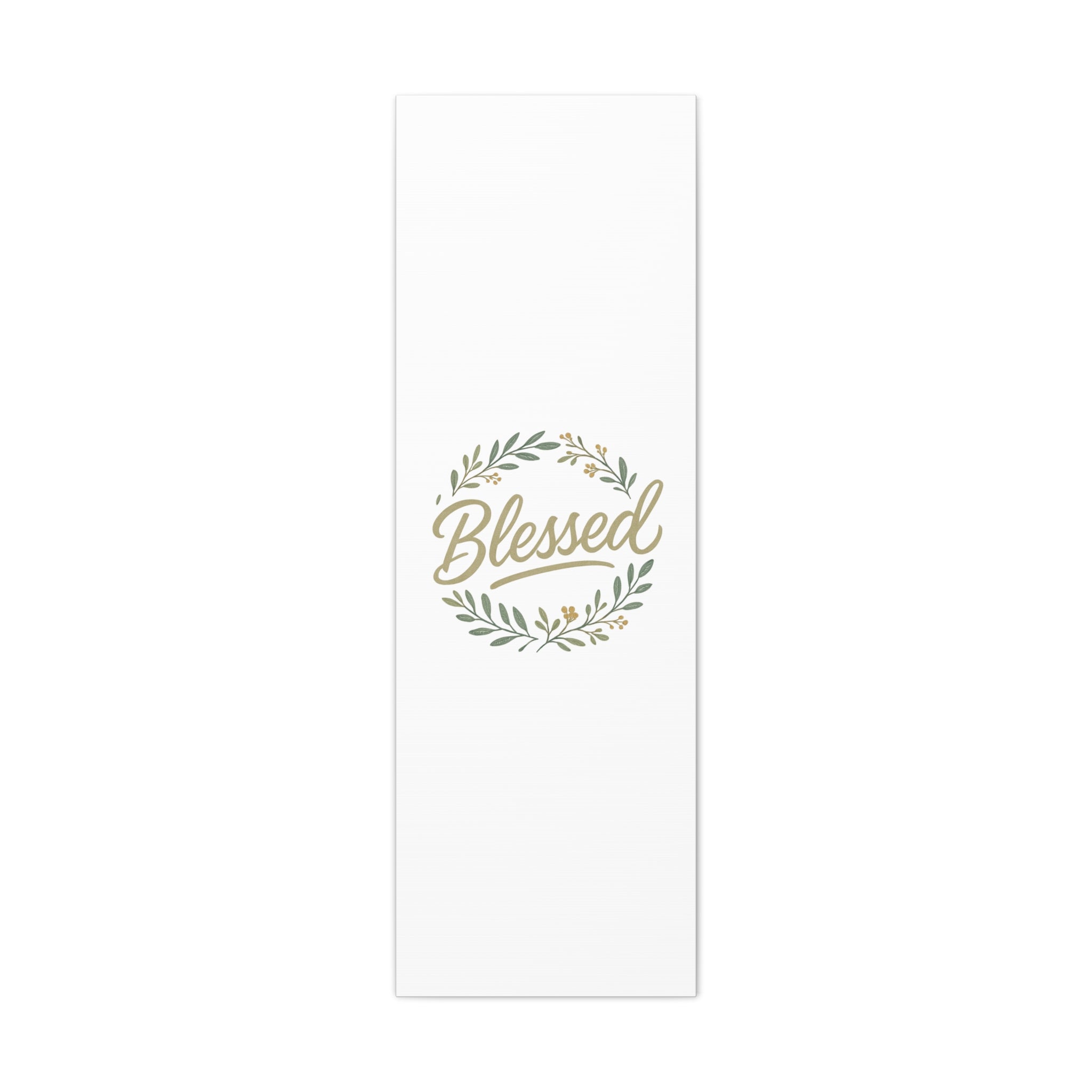Blessed Wreath Matte Canvas Wall Art (Stretched 1.25")
