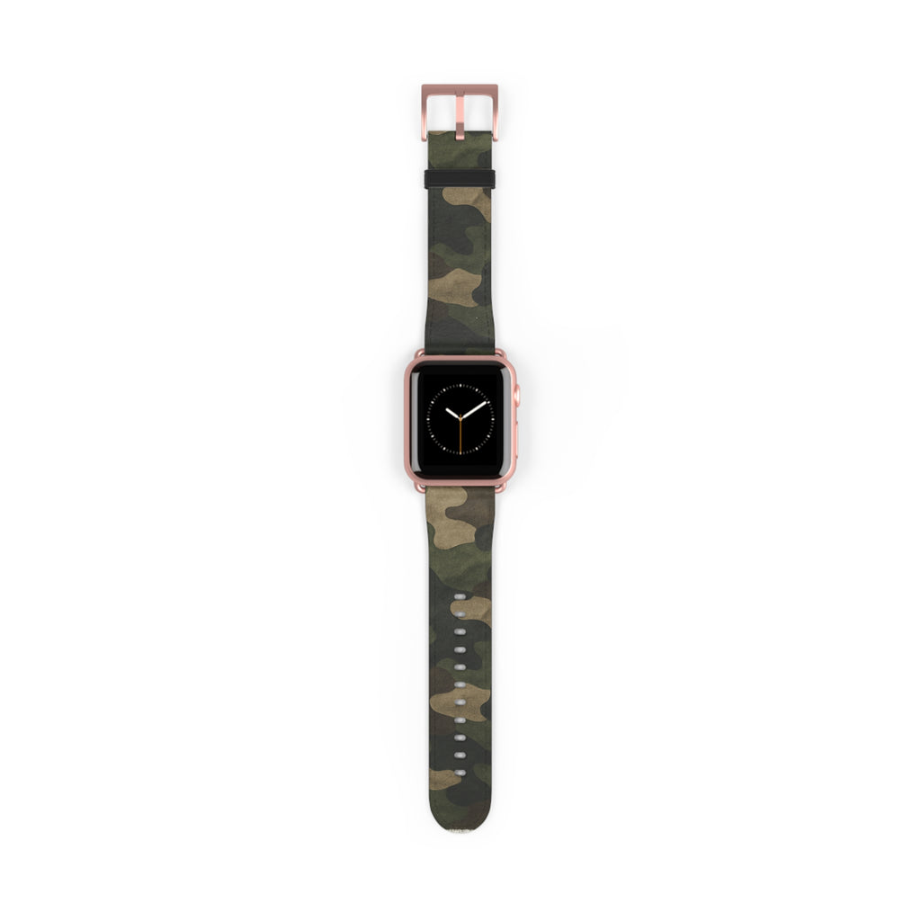 Camo Watch Band, Military Style Wristband, Durable Accessory, Perfect for Active Lifestyle, Gift for Gadget Lovers