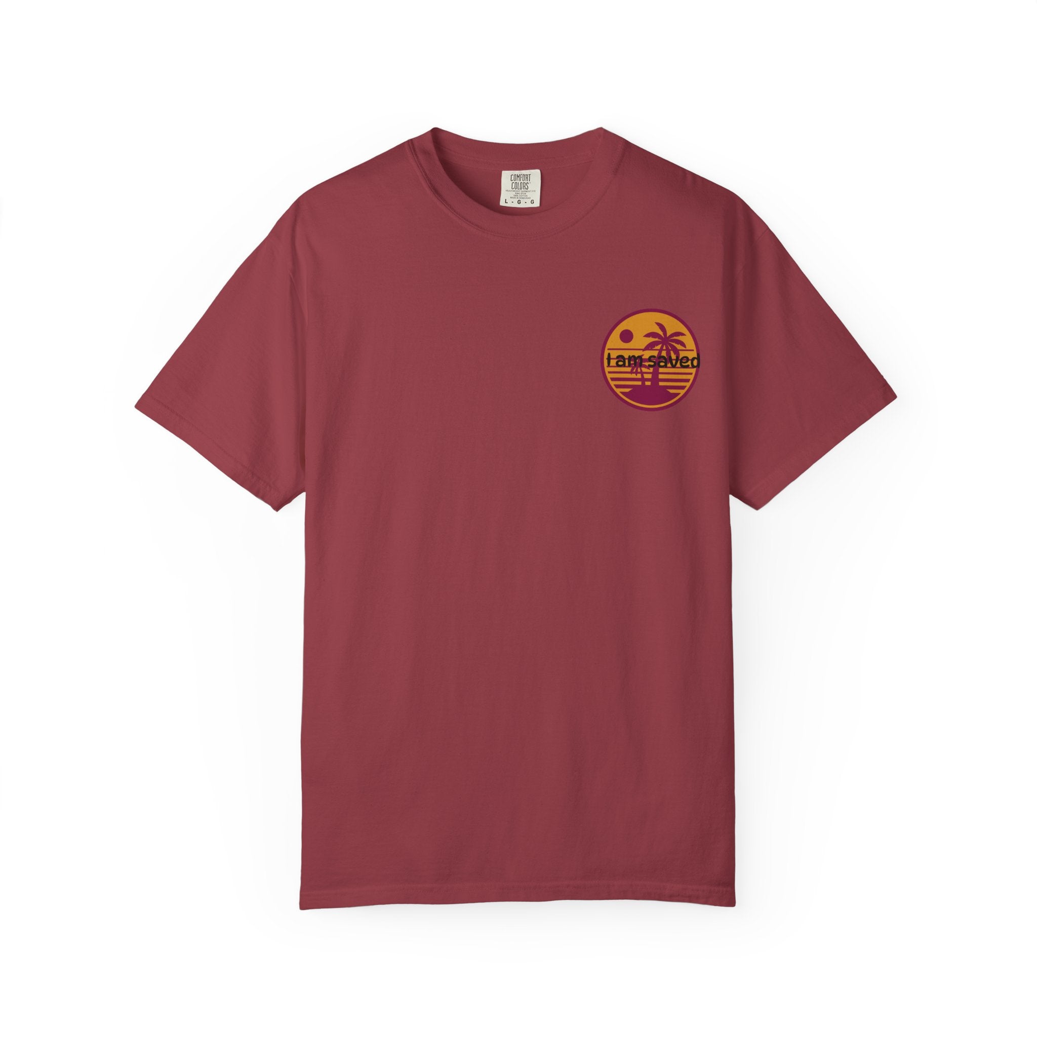 Sunset Palm Tree Unisex T-Shirt | Soft Beach Vibes | Perfect for Summer, Vacations, Gifts, Beach Days, Relaxation