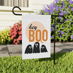 Halloween Garden Banner, Outdoor Decoration, Seasonal Home Decor, Boo Sign, Fall Holiday Flag