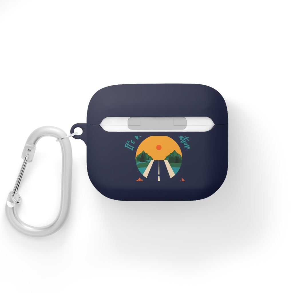 Inspirational AirPods Case Cover, Motivational AirPods Pro Sleeve, Adventure Gear, Travel Accessory, Gift for Travelers