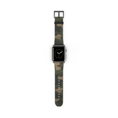 Camo Watch Band, Military Style Wristband, Durable Accessory, Perfect for Active Lifestyle, Gift for Gadget Lovers