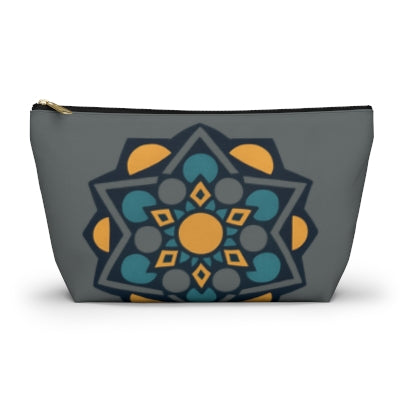 Bohemian Accessory Pouch - Mandala Design, Travel Makeup Bag, Small Organizer, Gift for Her, Cosmetic Bag, Ritual Supplies