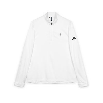 Quarter-Zip Pullover with Cross - Unisex